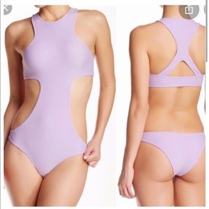 NWT MIKOH ONE PIECE BLACK